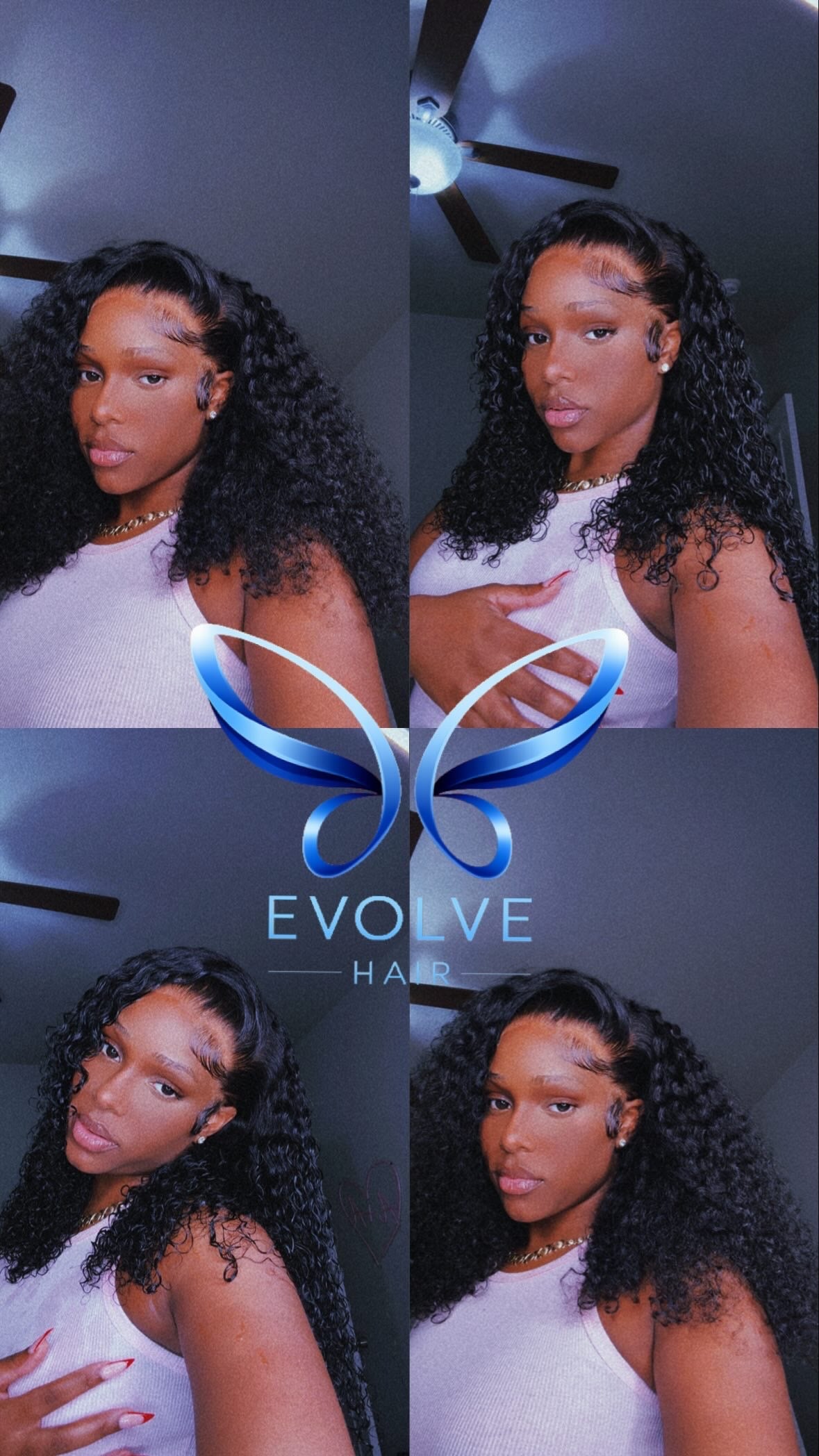 Kinky Curly HD Lace Front Wig