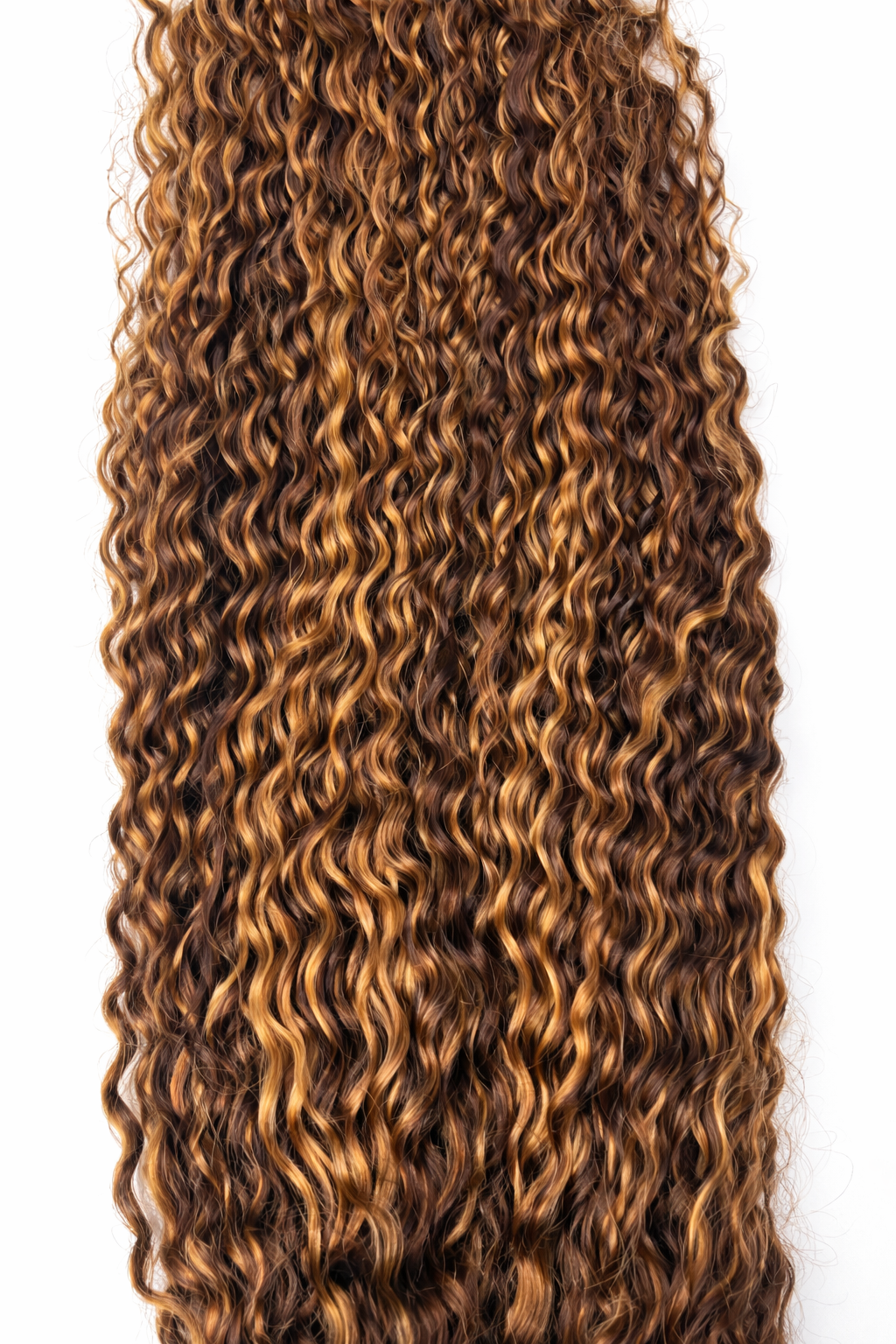 Honey Highlight Deep Wave Lace Front Wig