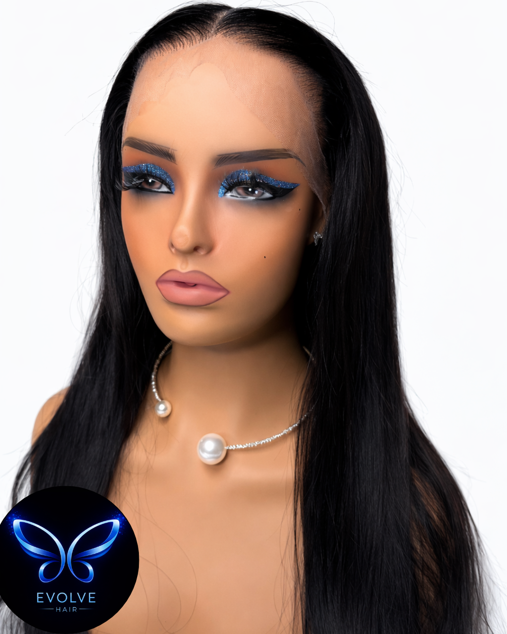 Silky Straight HD Lace Front Wig